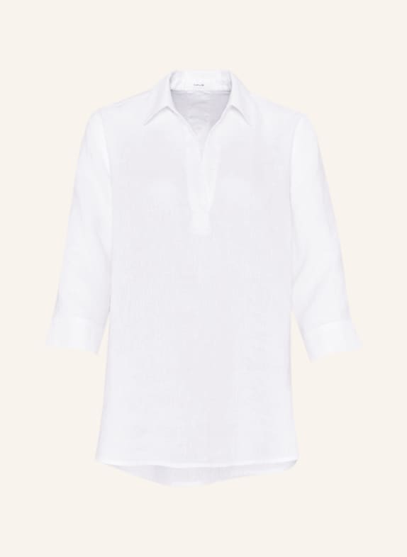 OPUS Shirt blouse FENGANI made of linen WHITE