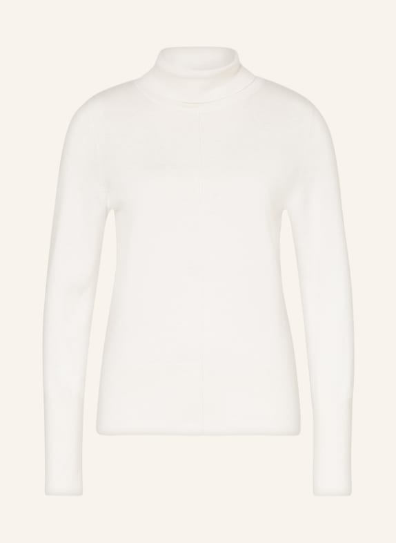 comma casual identity Turtleneck sweater WHITE