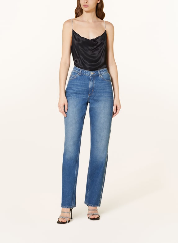 ENVII Straight jeans ENBREE met sierstenen authentic blue