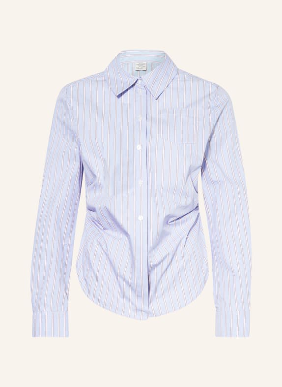 BAUM UND PFERDGARTEN Shirt blouse MARIA LIGHT BLUE/ WHITE