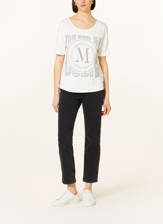 monari T-Shirt mit Schmucksteinen