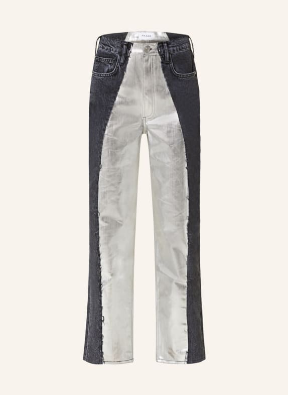 FRAME Straight Jeans ORSC ORBITAL/SILVER CHROME