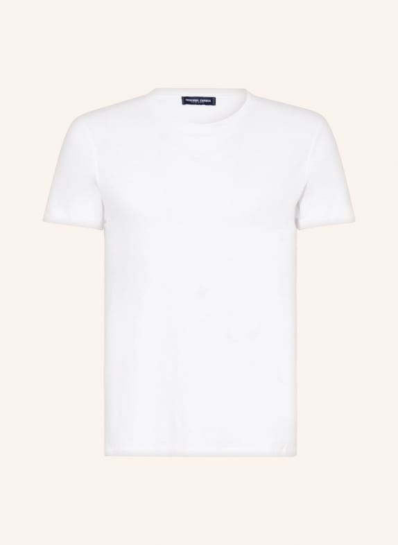 FRESCOBOL CARIOCA T-Shirt mit Leinen WEISS