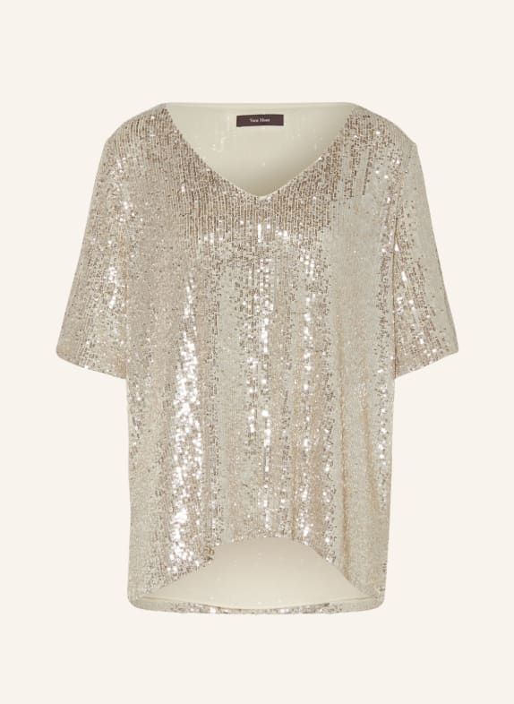 Vera Mont Shirt blouse with sequins SILVER