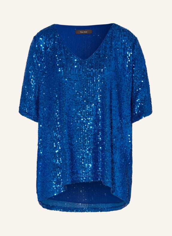Vera Mont Shirt blouse with sequins BLUE