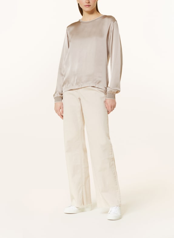 CINQUE Blusenshirt CIPALINA im Materialmix
