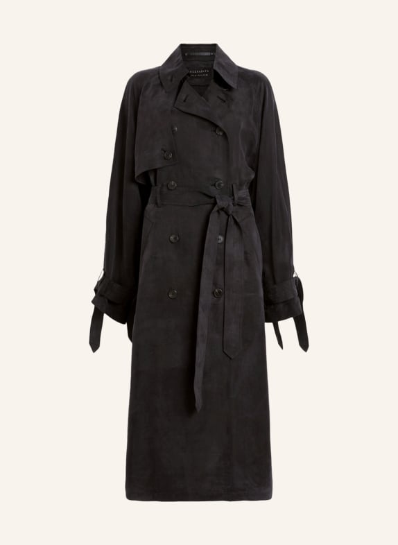 ALLSAINTS Trench coat KIKKI BLACK