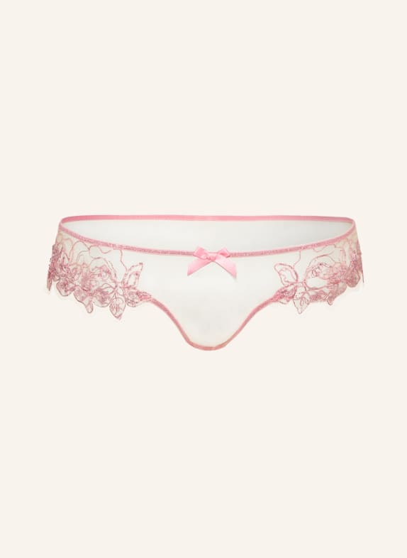 Agent Provocateur Slip LINDIE mit Glitzergarn und Perlen ROSA