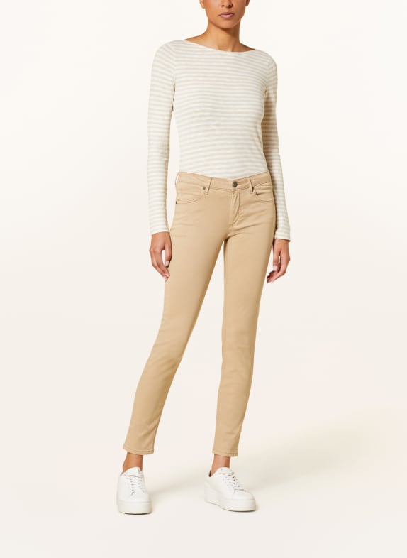 Marc O'Polo Longsleeve BEIGE / WIT
