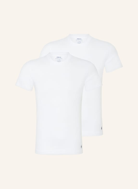 POLO RALPH LAUREN 2-pack T-shirts  WHITE