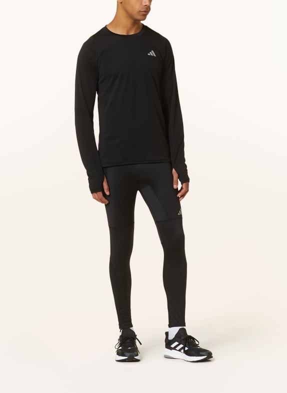adidas Lauf-Tights SATURDAY mit Mesh