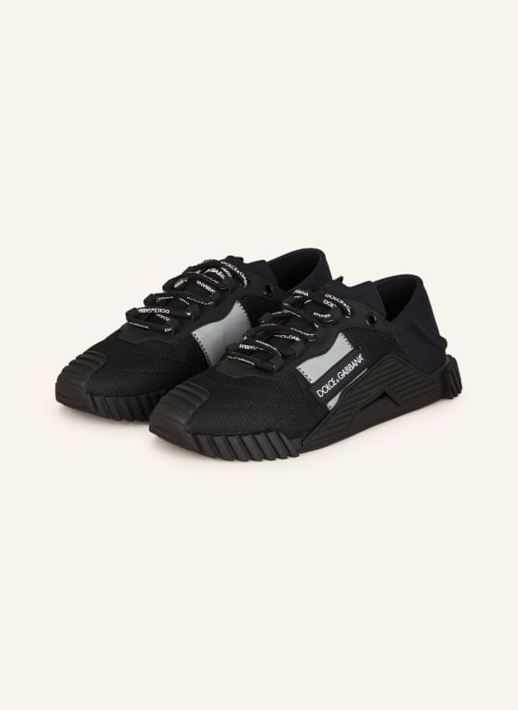 DOLCE & GABBANA Sneakers NS1 BLACK/ SILVER