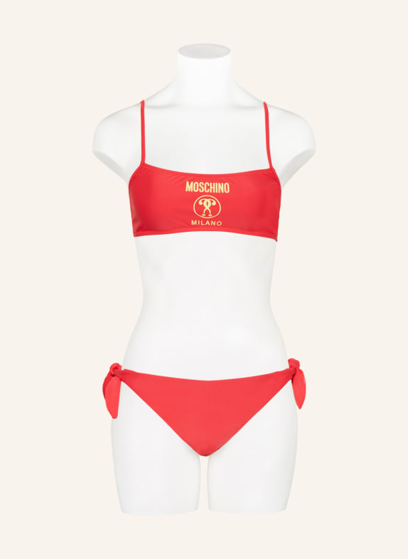 MOSCHINO Bustier-Bikini-Top