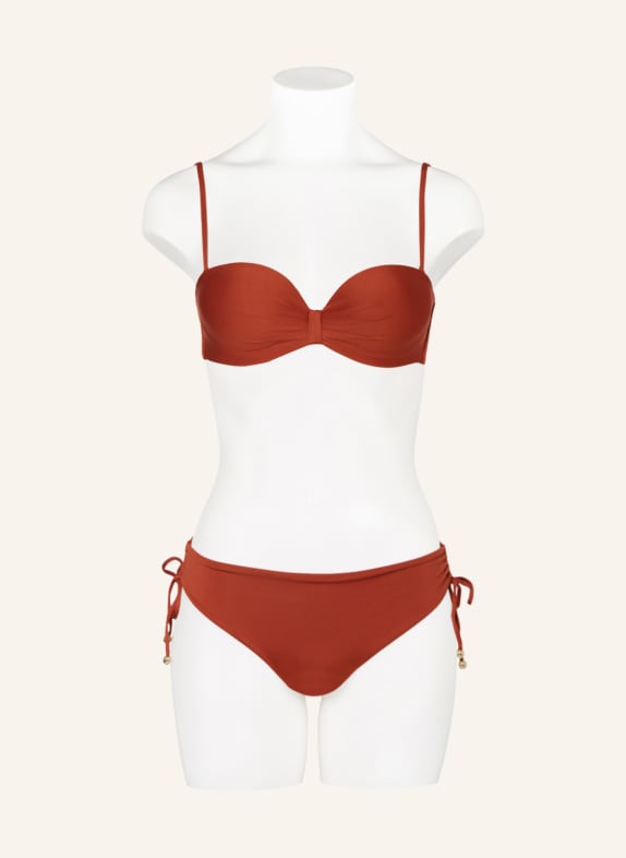 Max Mara BEACHWEAR Bikini-top med stropper ASIA COGNAC