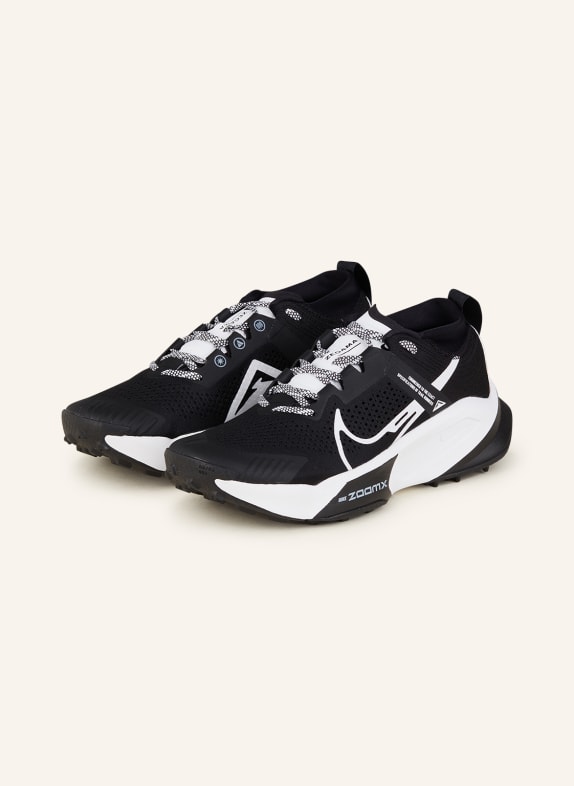 Nike Trailrunning-Schuhe ZOOMX ZEGAMA TRAIL SCHWARZ/ WEISS