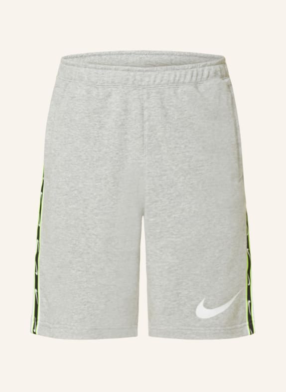 Nike Sweatshorts SPORTSWEAR REPEAT GRAU/ NEONGELB/ SCHWARZ