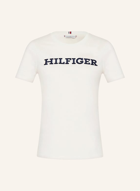 TOMMY HILFIGER T-shirt BIAŁY/ GRANATOWY