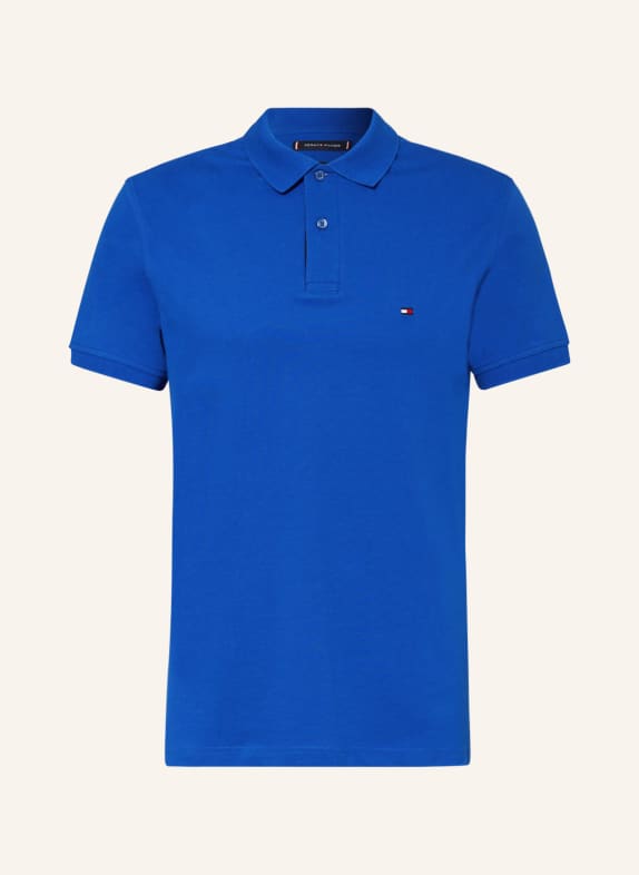 TOMMY HILFIGER Piqué polo shirt regular fit BLUE