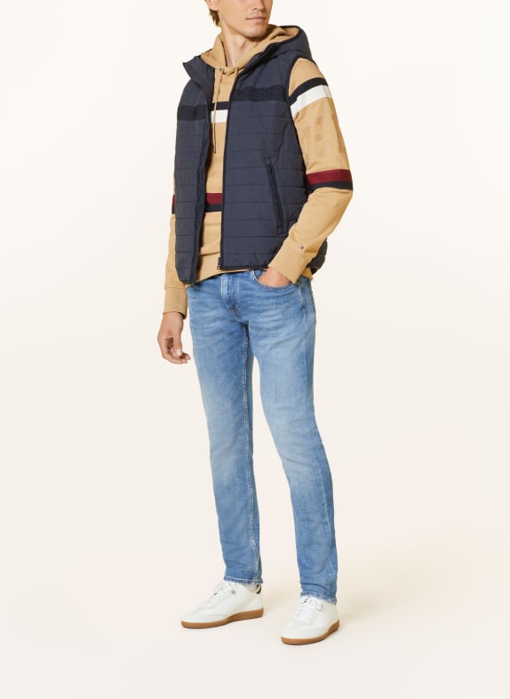 TOMMY HILFIGER Kamizelka pikowana