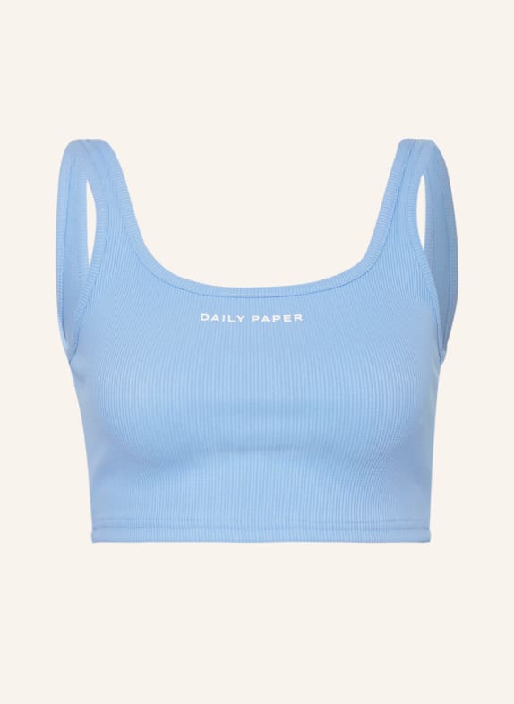 DAILY PAPER Cropped top REORA LIGHT BLUE