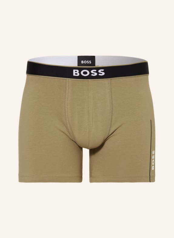 BOSS Bokserki JASNOZIELONY