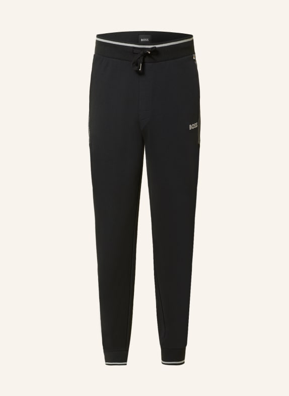 BOSS Track pants with tuxedo stripes
