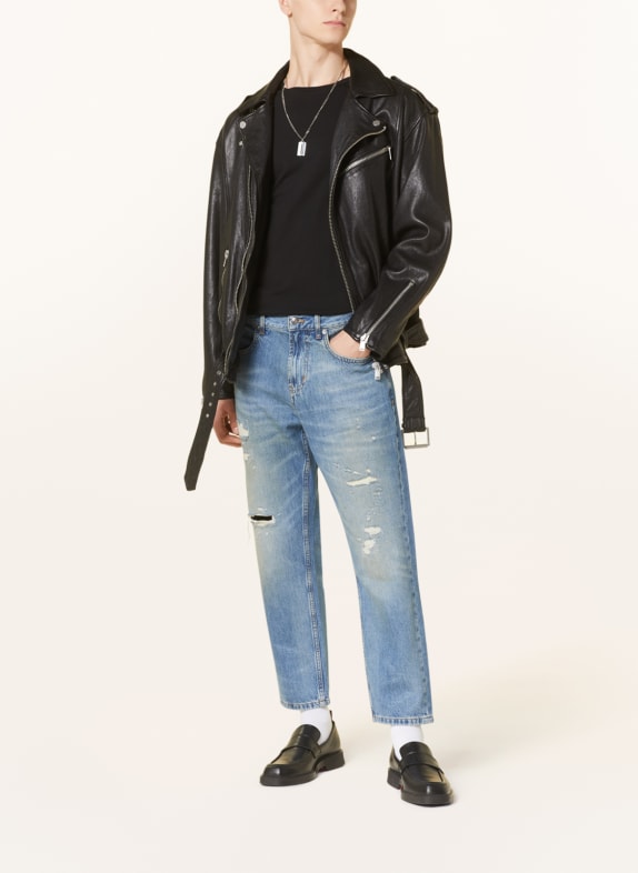 HUGO Destroyed Jeans Loose Tapered Fit