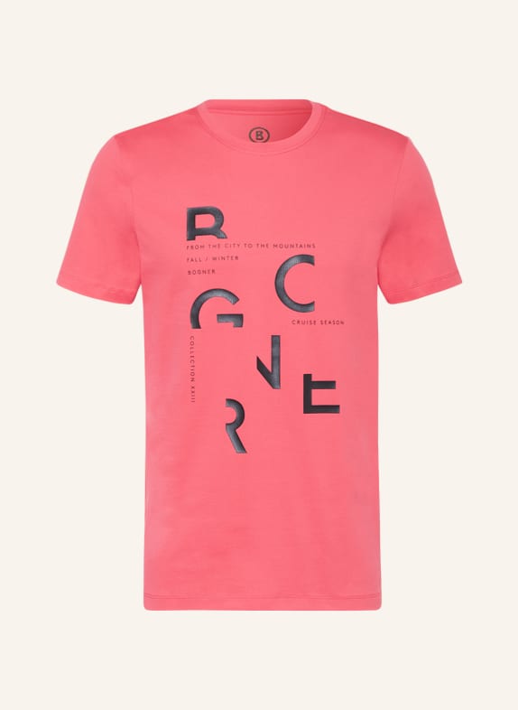 BOGNER T-Shirt ROC PINK/ SCHWARZ