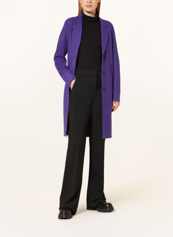 darling harbour Wool coat PURPLE