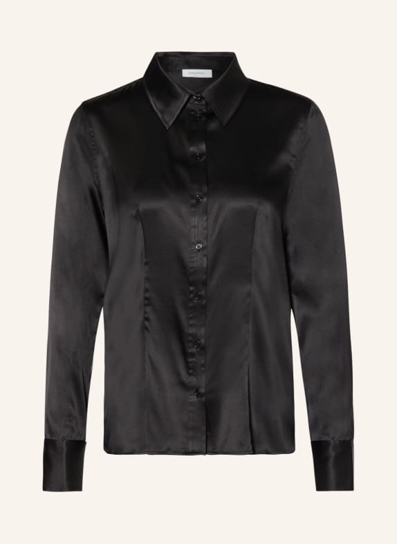 darling harbour Shirt blouse in silk BLACK