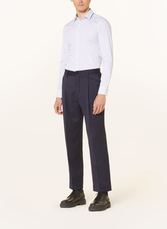 PAUL Chemise coupe ajustée BLANC / OLIVE / BLEU