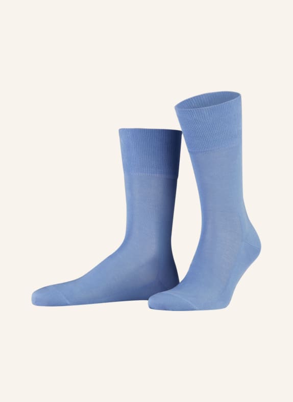 FALKE Ponožky TIAGO 6554 CORNFLOWER BLUE