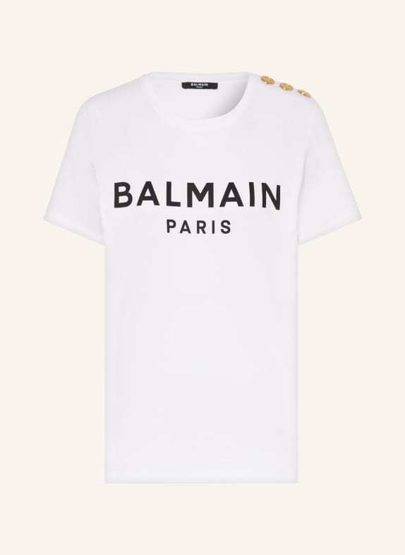 BALMAIN T-shirt WHITE/ BLACK