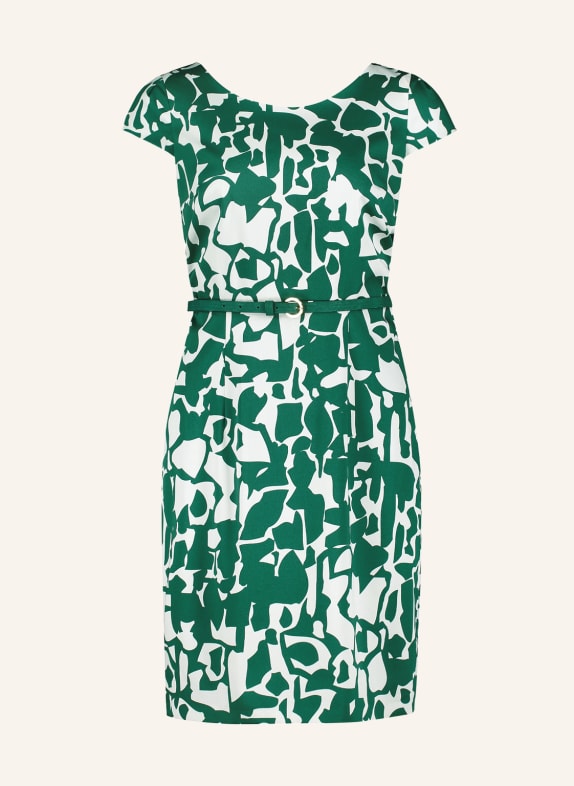 BETTY&CO Kleid GRÜN/ WEISS