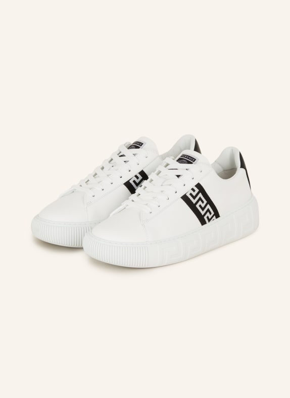 VERSACE Sneakers WHITE/ BLACK