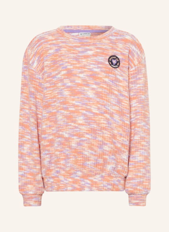 GARCIA Pullover HELLORANGE/ HELLLILA