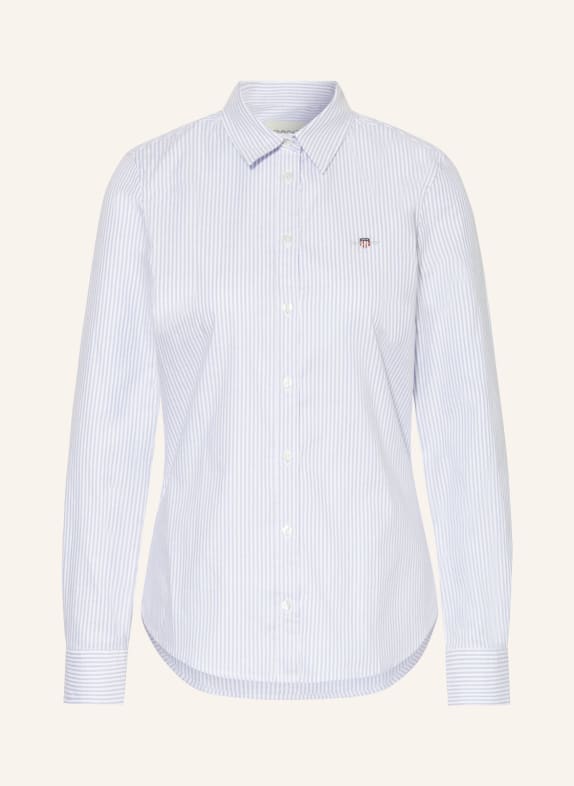 GANT Shirt blouse LIGHT BLUE/ WHITE