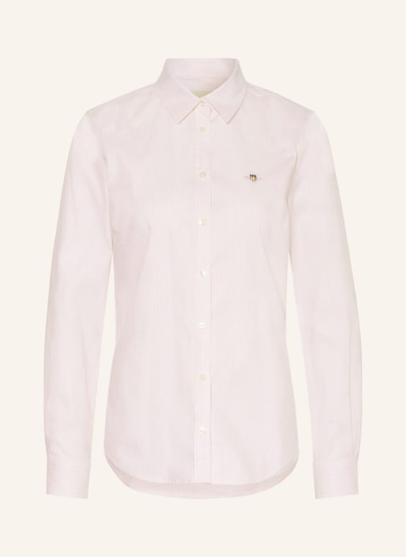 GANT Shirt blouse LIGHT PINK/ WHITE