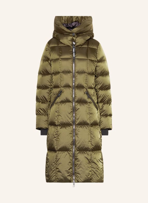 CREENSTONE Quilted coat OLIVE
