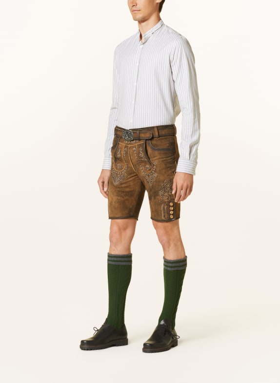 HIRSCHER Traditionele leren broek SALZBURG 51 Brasil