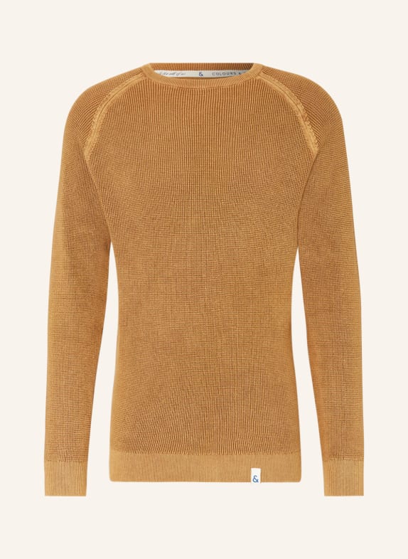 COLOURS & SONS Pullover CAMEL