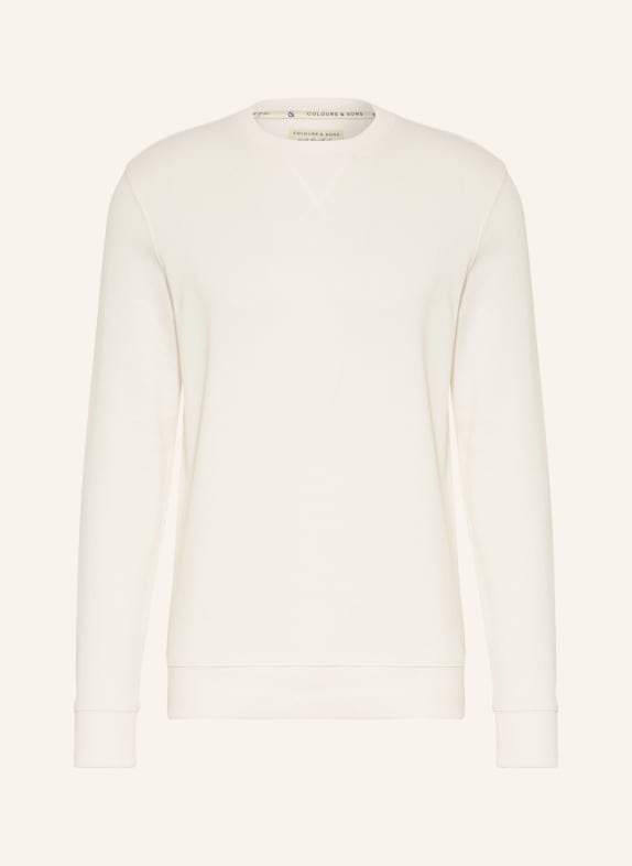COLOURS & SONS Sweatshirt WEISS