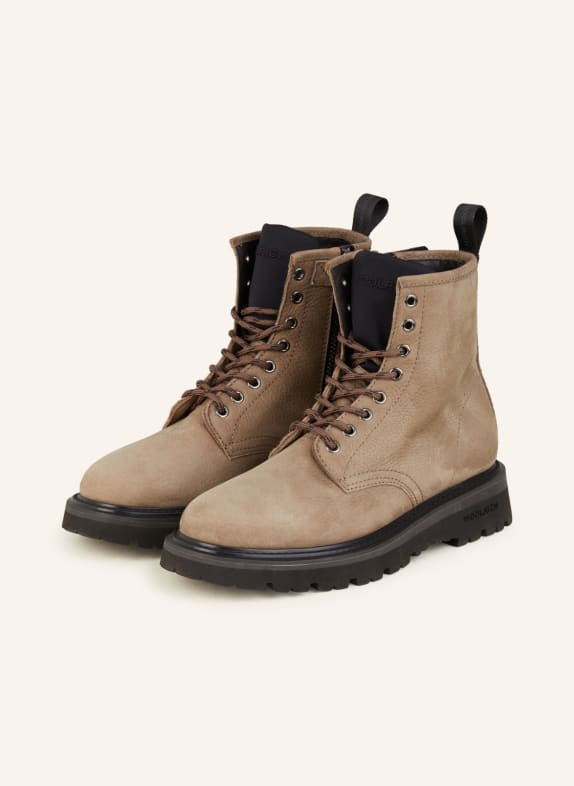 WOOLRICH Lace-up boots TAUPE