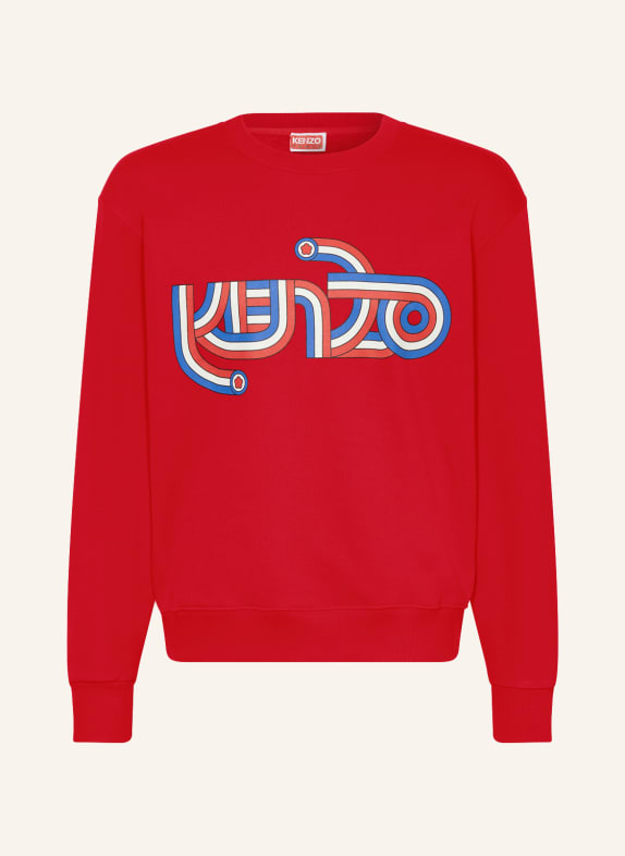 KENZO Sweatshirt ROT/ BLAU/ WEISS