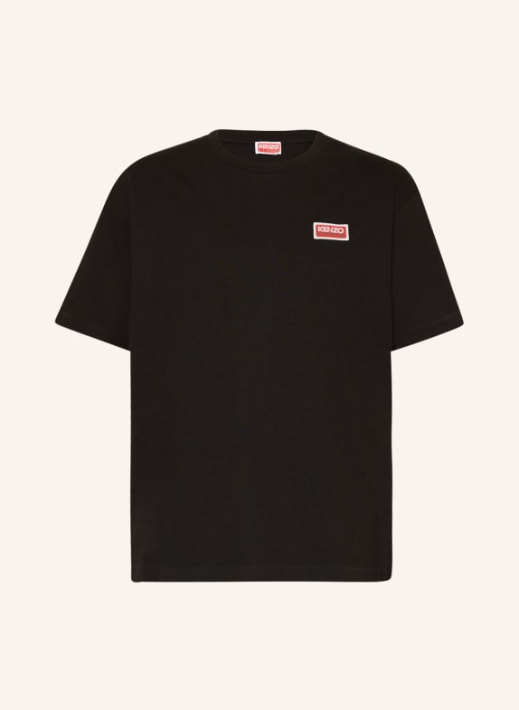 KENZO Oversized shirt BLACK/ RED/ WHITE