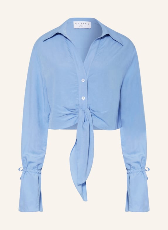 OH APRIL Shirt blouse SOLÈNE LIGHT BLUE