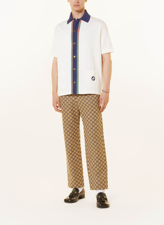 GUCCI Piqué polo shirt