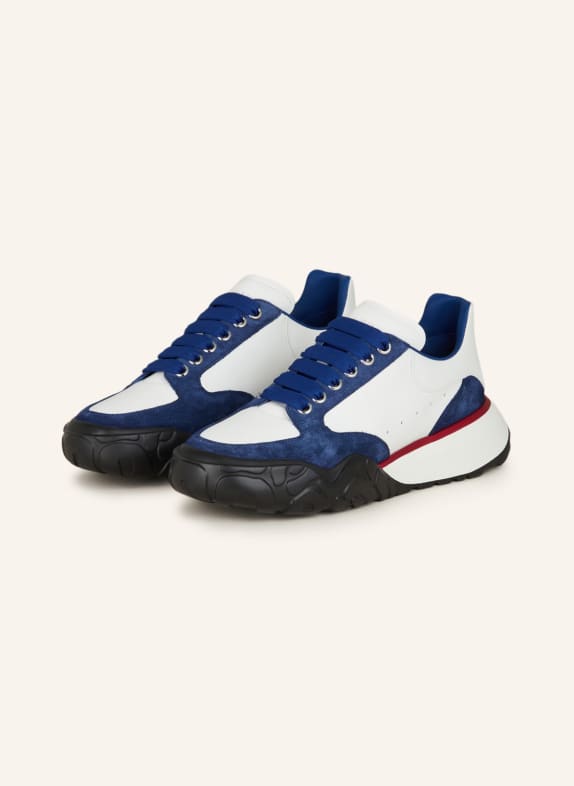 Alexander McQUEEN Sneakers BLUE/ WHITE/ DARK RED