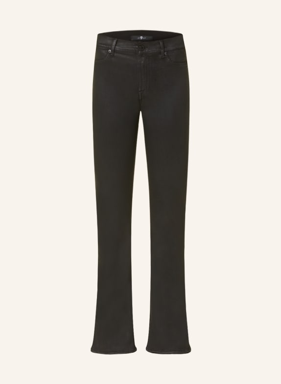 7 for all mankind Coated Jeans SCHWARZ