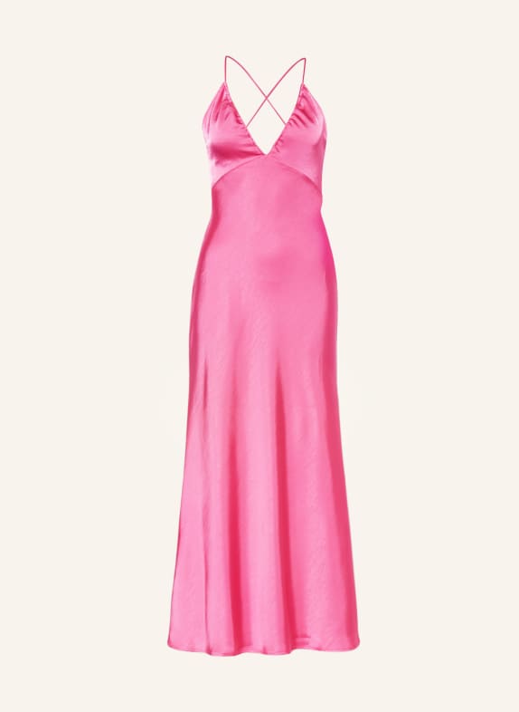 NEO NOIR Satin dress JOLLY with cut-out